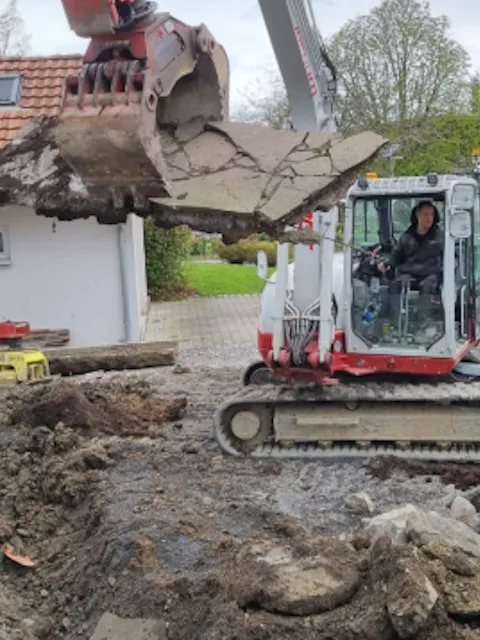 Kanal und Drainagen, Jochum Erdbau, Transporte, Aushubarbeiten, Hörbranz, Bezirk Bregenz