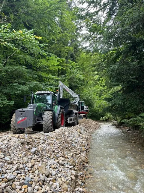 Bachbereinigung, Jochum Erdbau Hörbranz