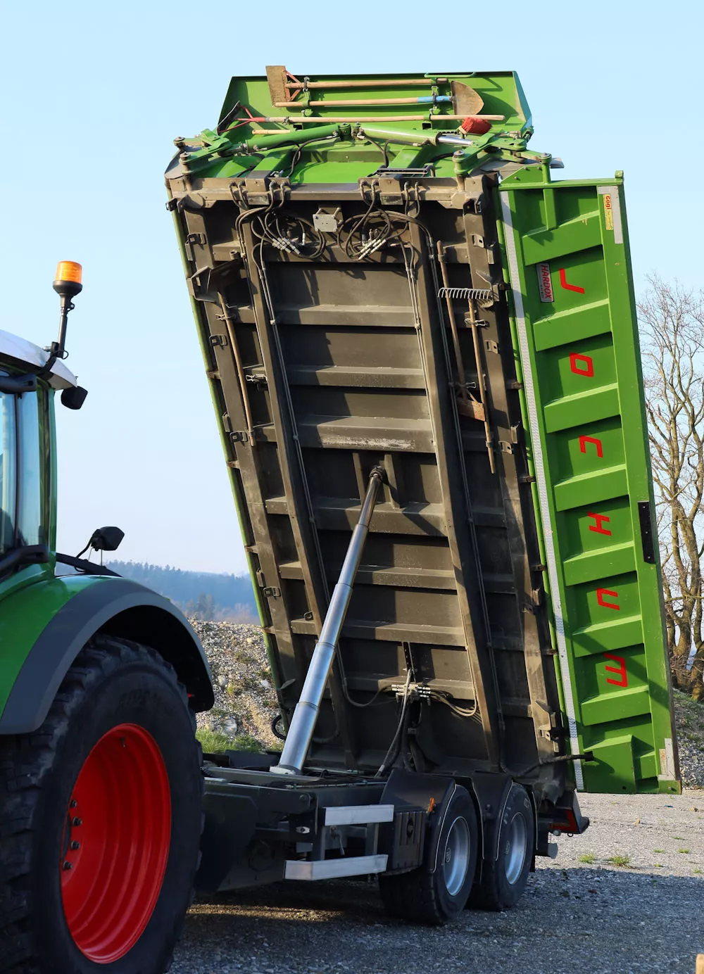 Jochum Erdbau und Transporte, Fuhrpark, Bagger, Kipplader, Schaufel, Leiblachtal, Hörbranz