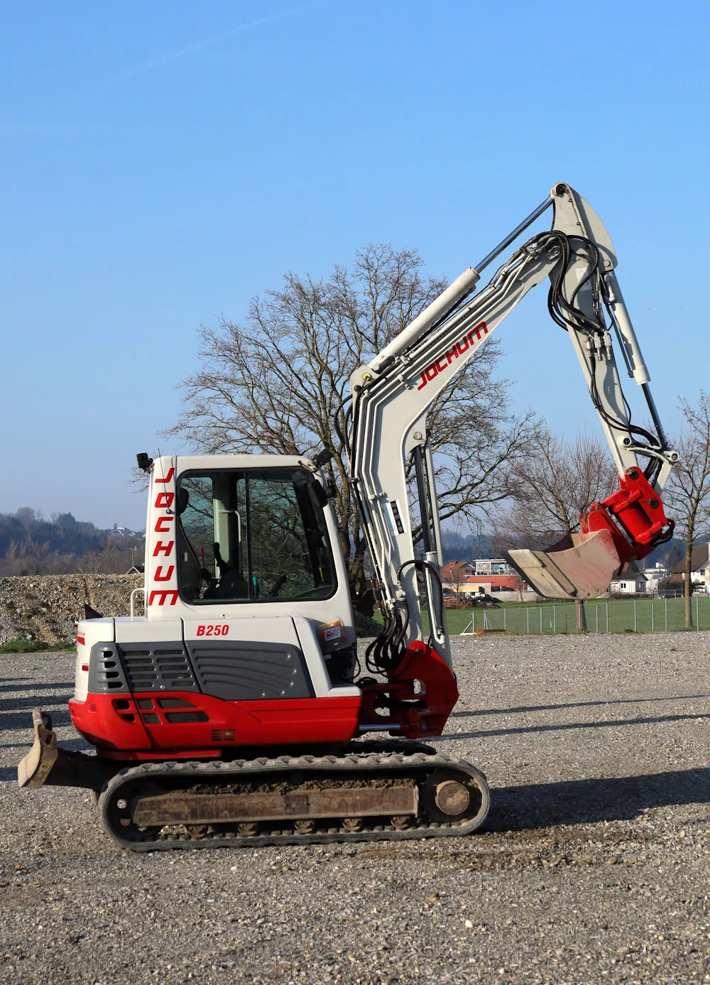 Jochum Erdbau und Transporte, Fuhrpark, Bagger, Kipplader, Schaufel, Leiblachtal, Hörbranz