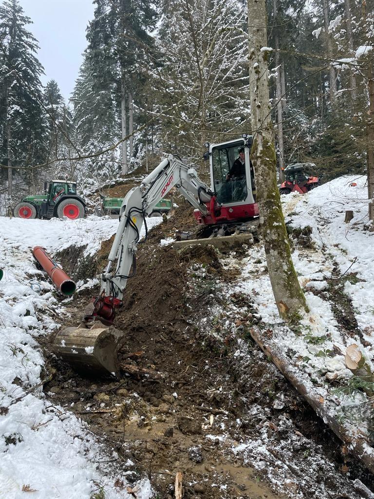 Jochum Erdbau und Transporte, Leitungsbau, Hörbranz, Bezirk Bregenz