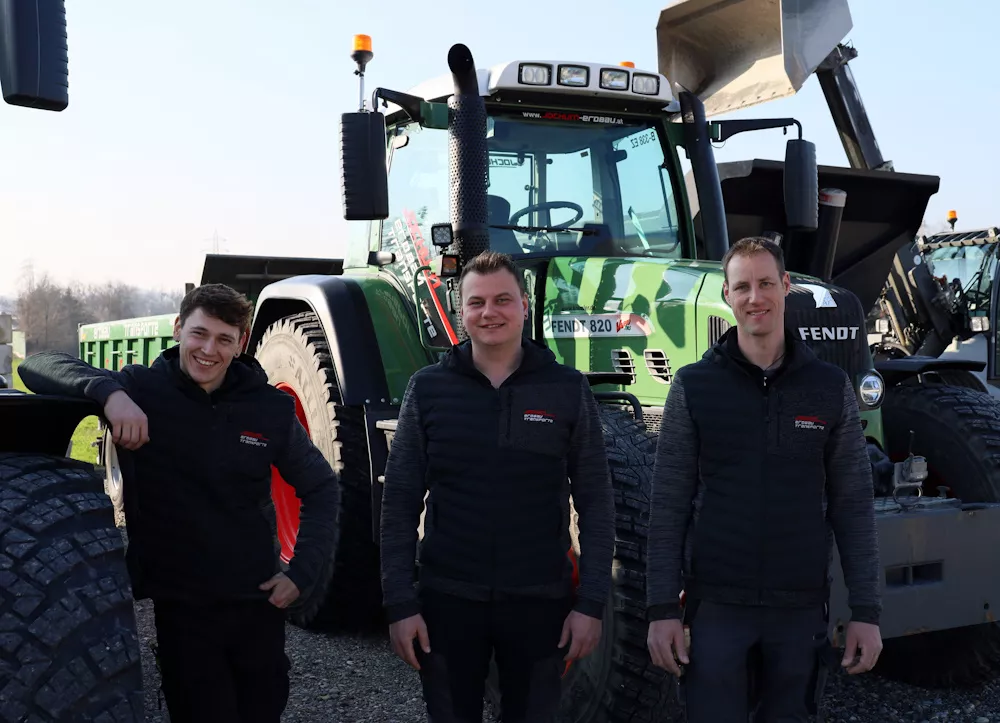 Jochum Erdbau und Transporte, Fuhrpark, Bagger, Kipplader, Schaufel, Leiblachtal, Hörbranz