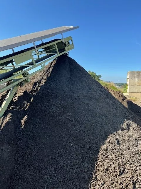 Siebanlage von Zemmler, Jochum Erdbau Leiblachtal Siebanlage von Zemmler, Jochum Erdbau Leiblachtal